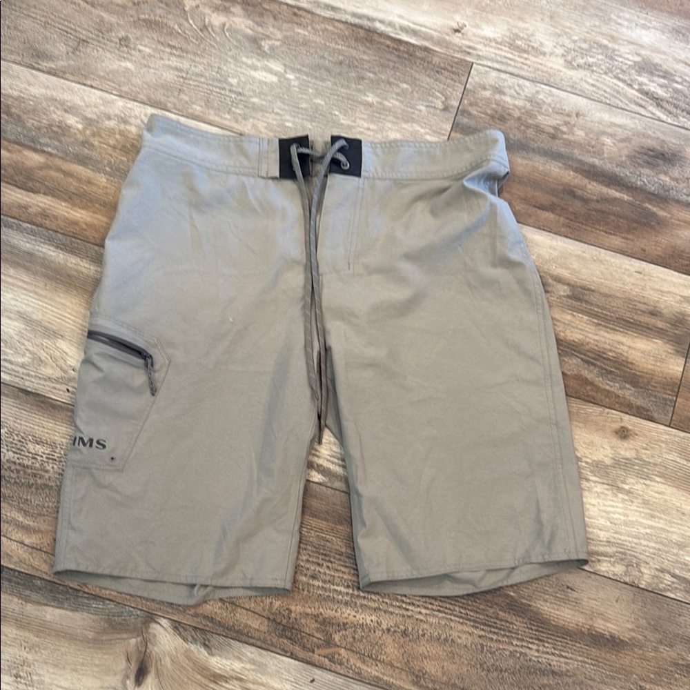 Simms Tan Outdoor Shorts